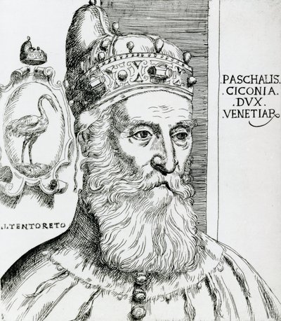 Pasquale Cicogna, Doge of Venice by Jacopo Robusti Tintoretto